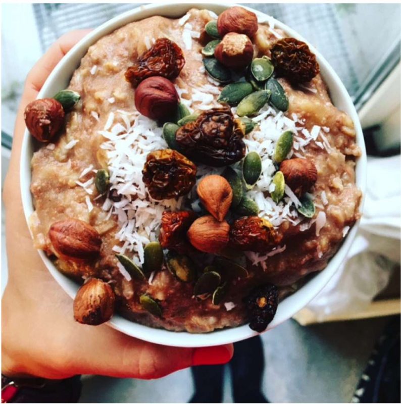 proteinrik banangröt