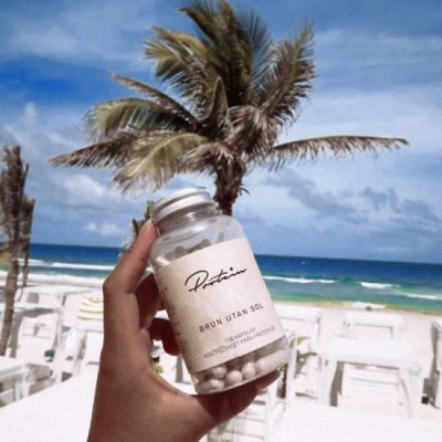 brun utan sol tabletter